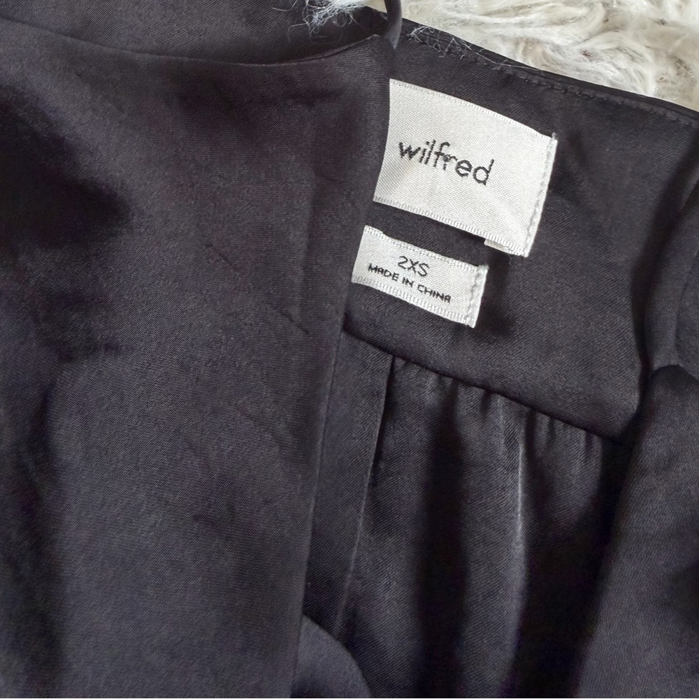 Aritzia Wilfred Lover Satin Mini Dress - Picture 5 of 7